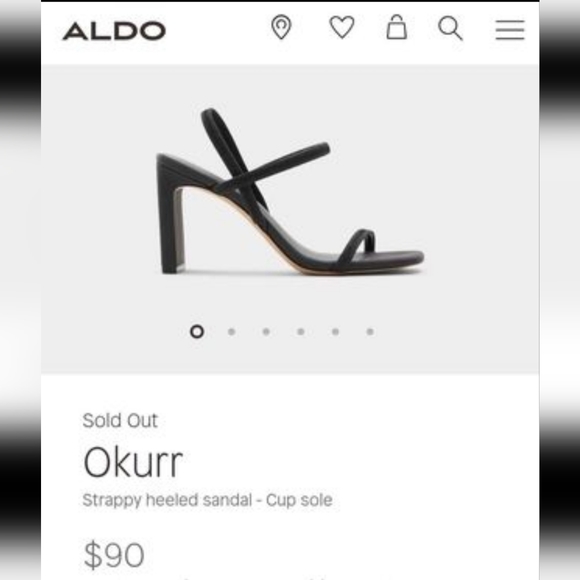 Aldo Okurr black heels - Picture 3 of 4